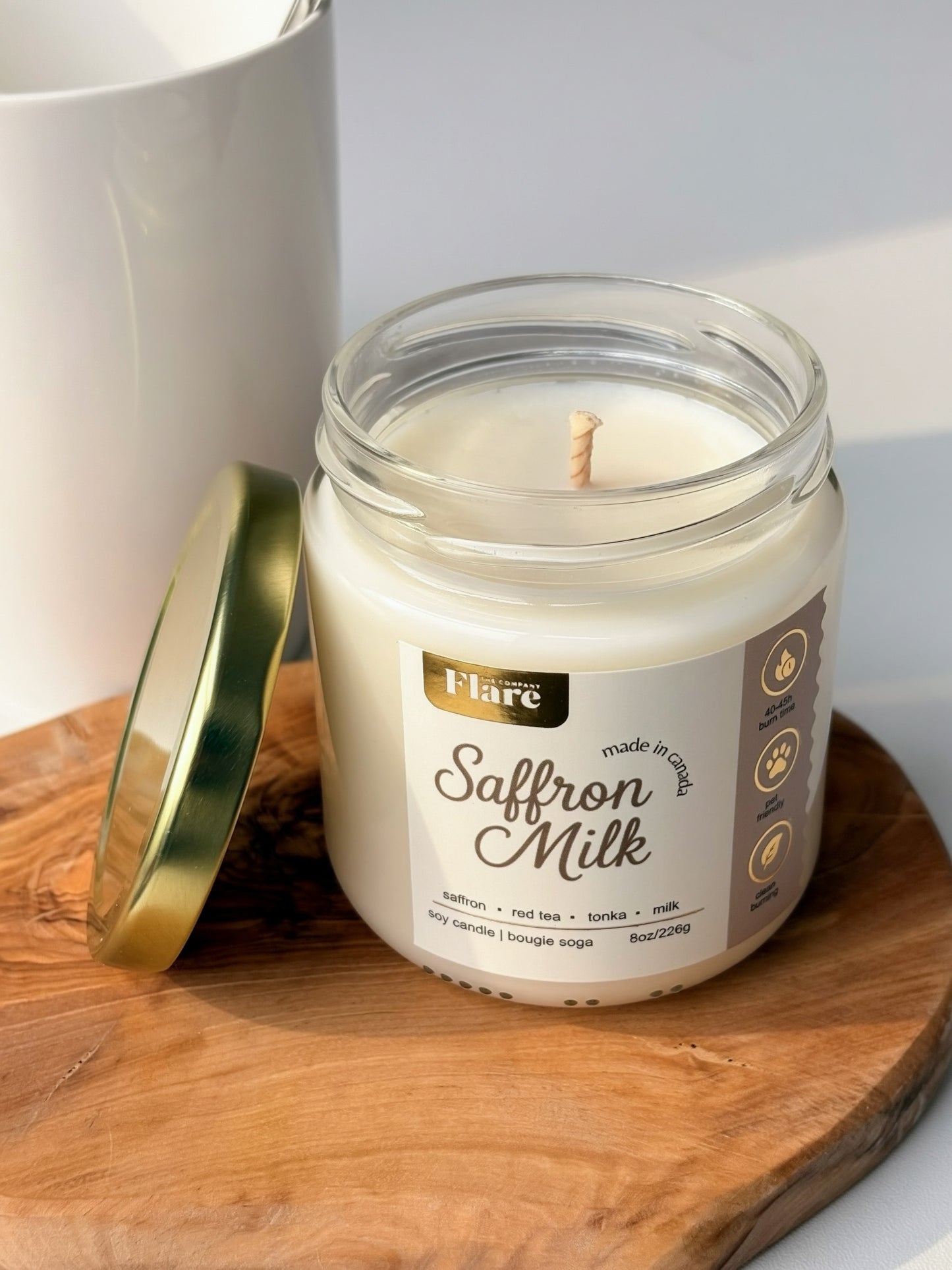 Saffron Milk | 8oz Soy Candle